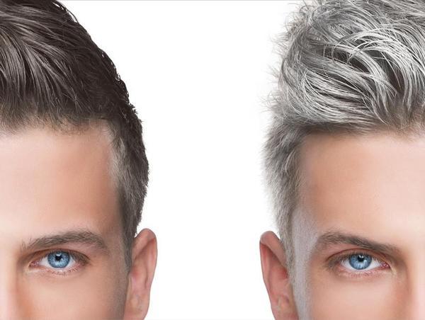 Suavecito Silver Gray Hair Dye Clay Pomade