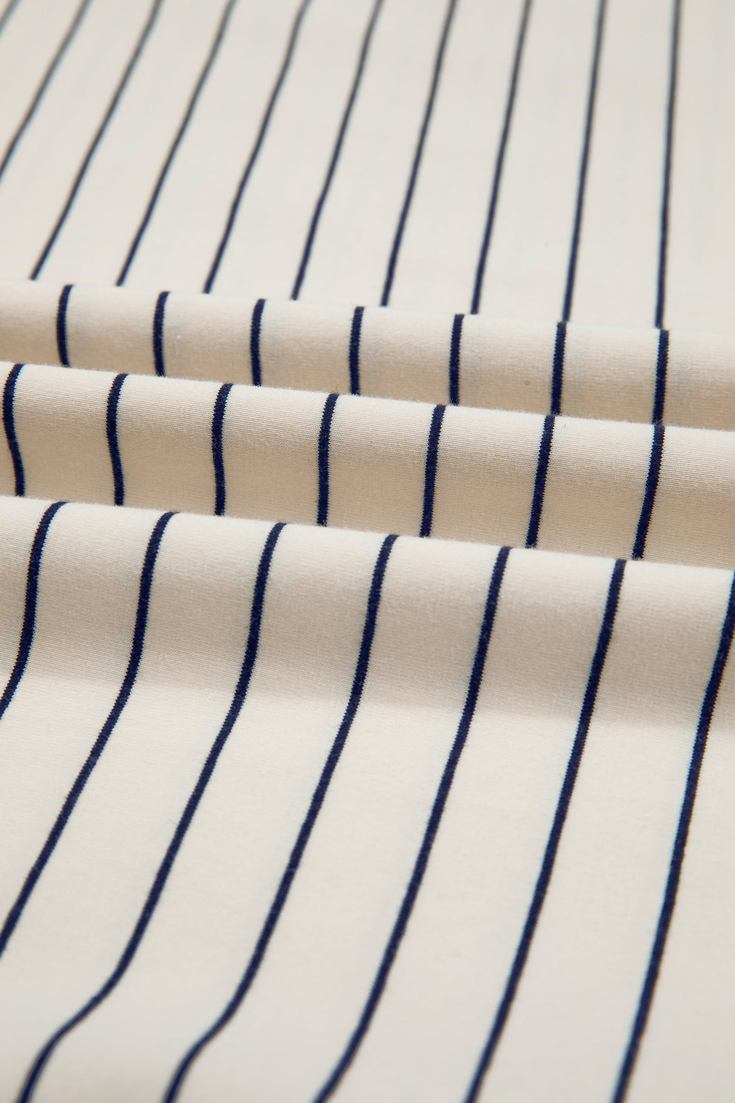 Stripe 88 LOS ANGEL Faux Two-Piece Top
