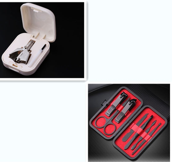 7-in-1 Nail Manicure Set with Clippers and Knife