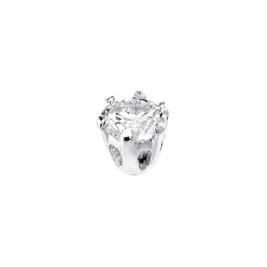 Sterling Silver 925 Cubic Zirconia Replacement Ball