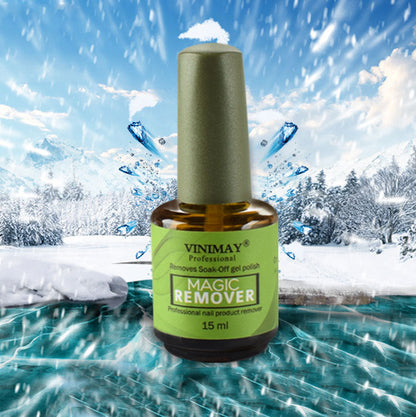 Burst Magic Nail Polish Remover - Fast Soak Off Cleaner