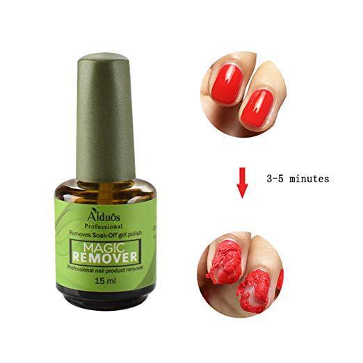 Burst Magic Nail Polish Remover - Fast Soak Off Cleaner