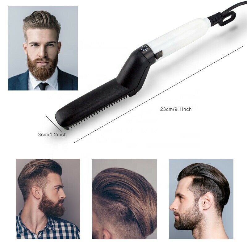Men's Multifunctional Hair & Beard Straightener