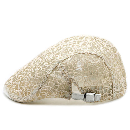 Lace Hard Gauze Beret Children's Casual Sun Hat