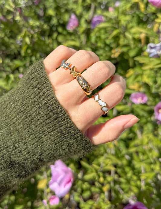 Floral Dome Ring