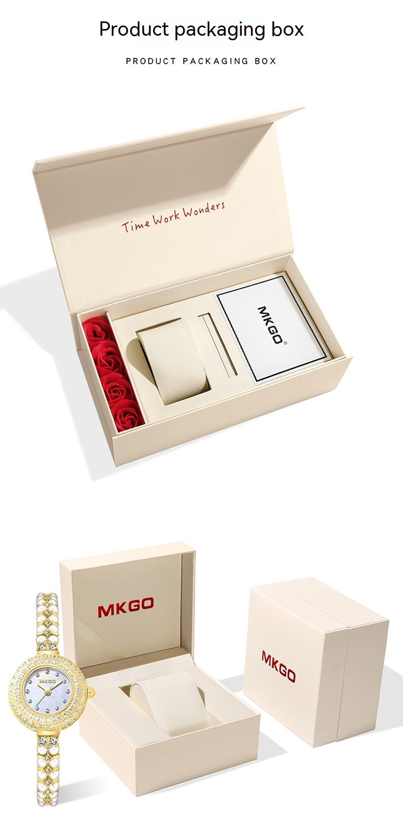 Women's Freshwater Pearl Diamond Watch