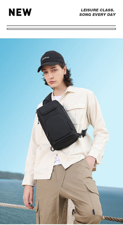 Men's Korean-style Chest Bag Light & Functional