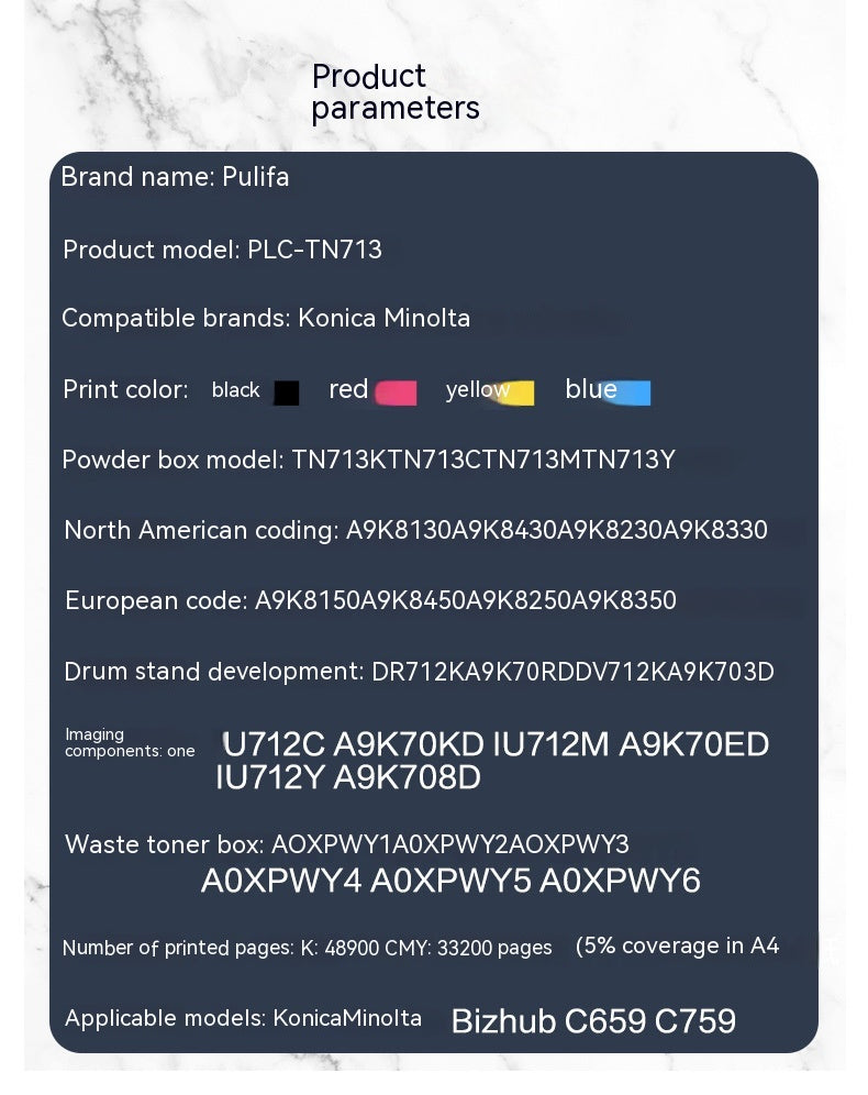 Copier Toner Development Unit for MND Powder Box