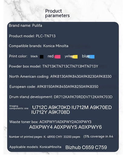 Copier Toner Development Unit for MND Powder Box