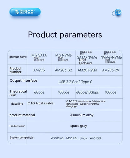 Notebook SSD External Enclosure