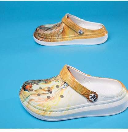 Hollow-out Breathable Garden Beach Sandals for Couples