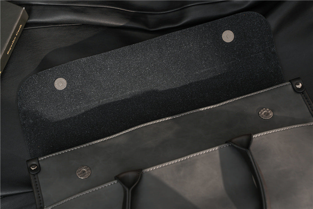 Korean Style Large Capacity Shoulder Briefcase