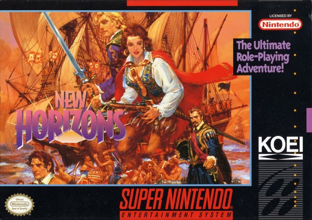 Uncharted Waters New Horizons (Super Nintendo)