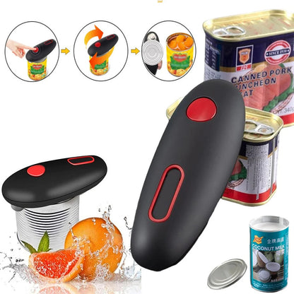 Electric One-Touch Can and Bottle Opener