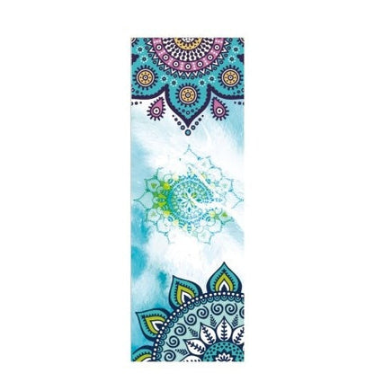 Patterned Anti-Skid Yoga Mat Towel