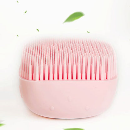 Silicone Pet Bath Brush Shampoo Dispenser