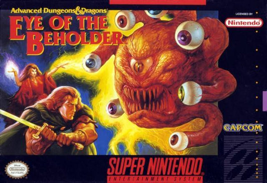 Dungeons & Dragons Eye of the Beholder (Super Nintendo)