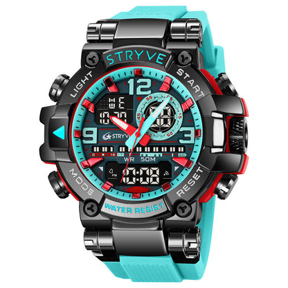 New Multifunctional Sports Student Watch