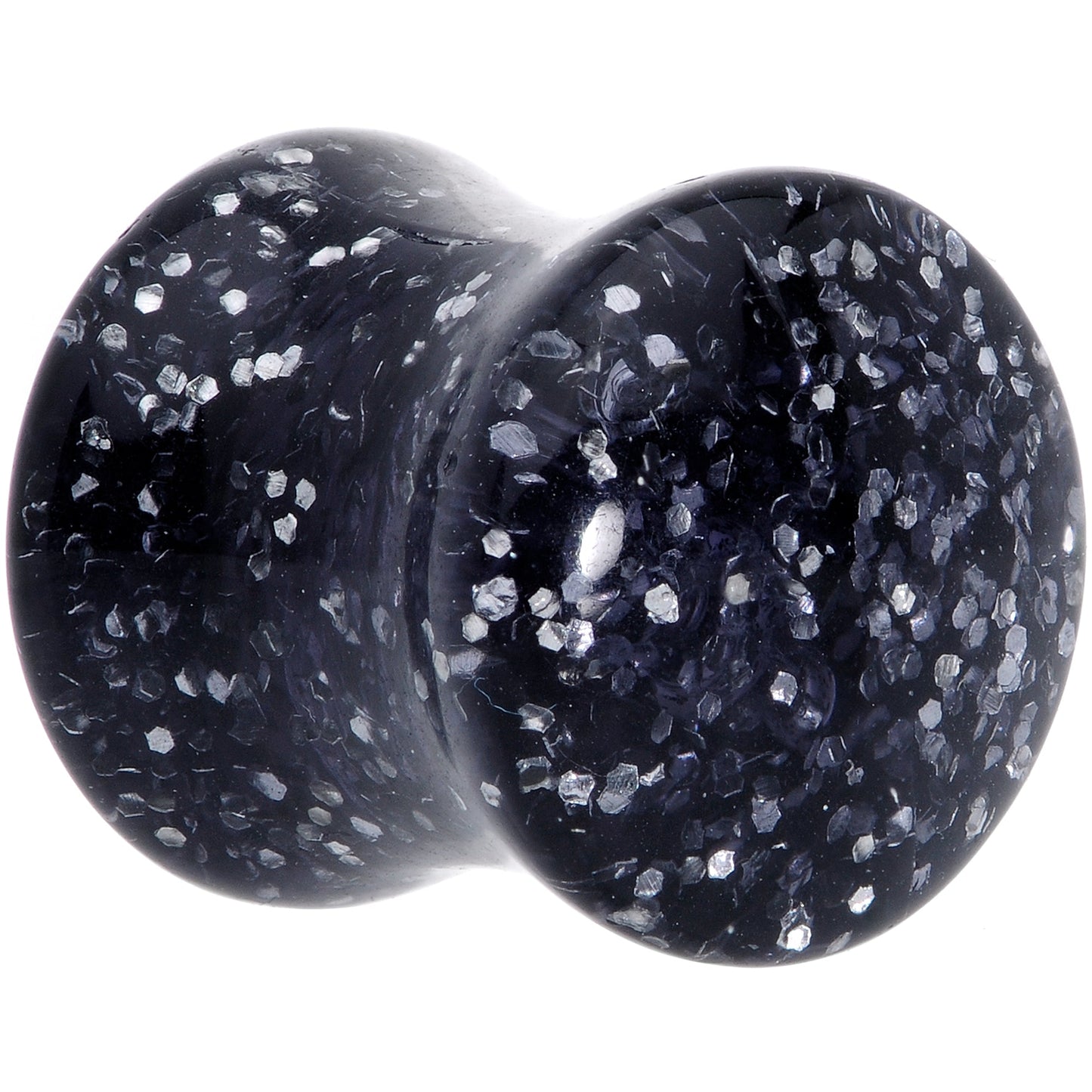 00G Black Ultra Glitter Saddle Plug Set