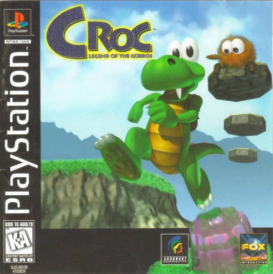 Croc Legend of The Gobbos (PlayStation)