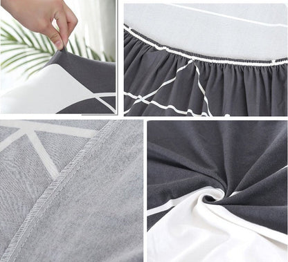 L-shaped Stretch Sectional Couch Cover