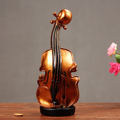 Modern Home Violin Decoration Ornaments