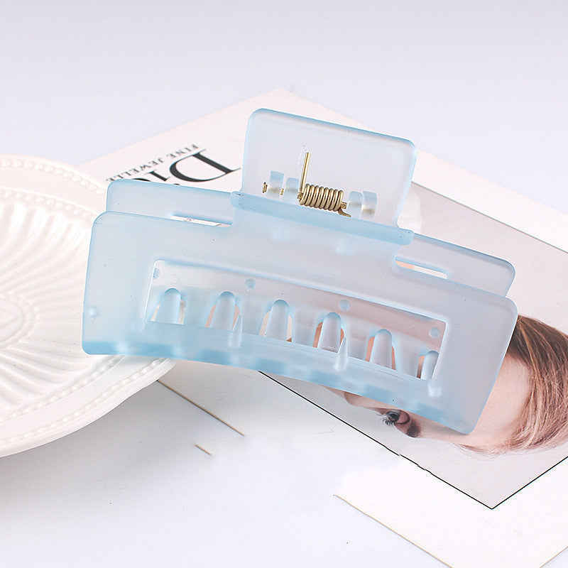 Simple Large Hair Clip Set - Shark Design