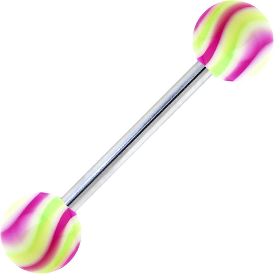 Purple Paradise HYPNOTIC Barbell Tongue Ring