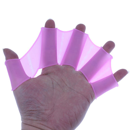 Unisex Frog Swim Flippers & Webbed Gloves