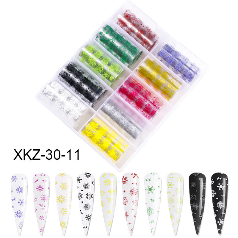 Butterfly Laser Star Nail Transfer Paper