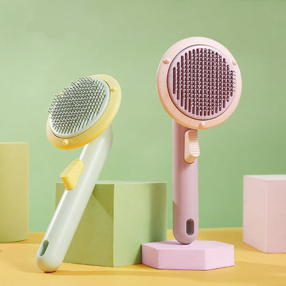 Pet Cat Self-Cleaning Steel Wire Brush