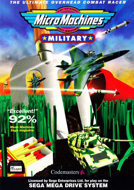 Micro Machines: Military (Sega Genesis)