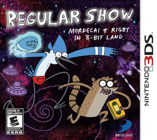 Regular Show Mordecai & Rigby in 8-bit Land (Nintendo 3DS)