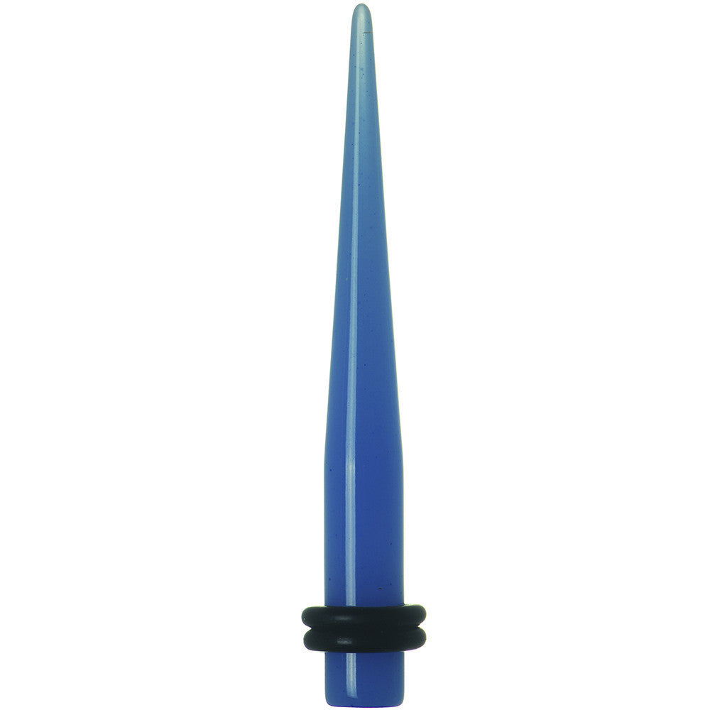 2G Blue Acrylic Taper
