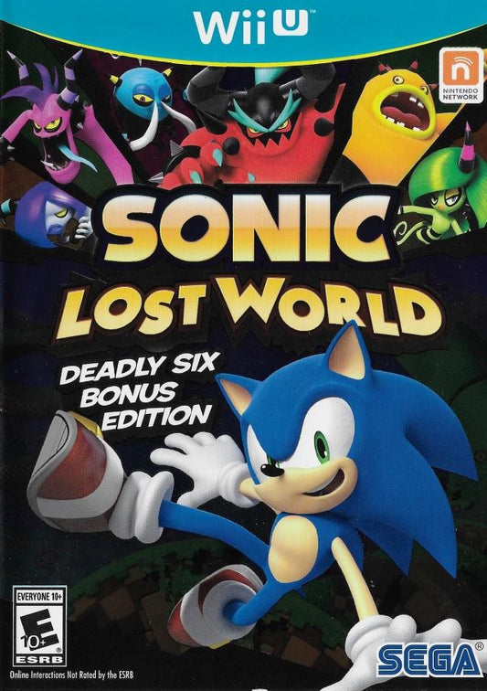 Sonic Lost World: Deadly Six Bonus Edition (WiiU)