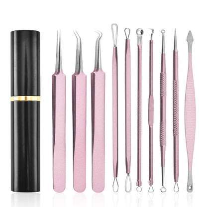 Aluminum Cylinder Mounted Acne Needle Set