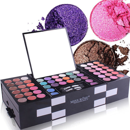 MISS ROSE 144-Color Eyeshadow, Blush, and Brow Makeup Kit