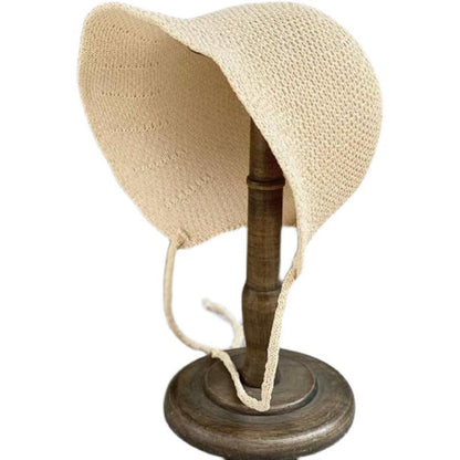 New Knitted Women's Back Slit Bucket Hat