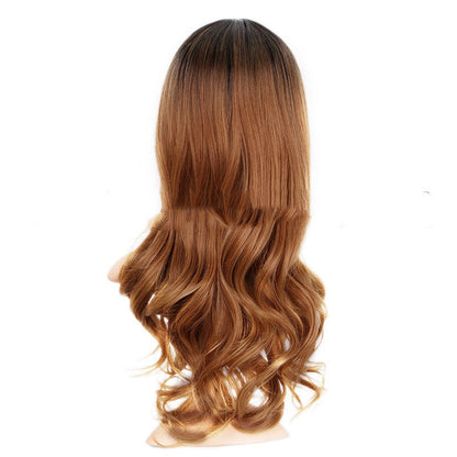 Gradient Chemical Fiber Female Wig