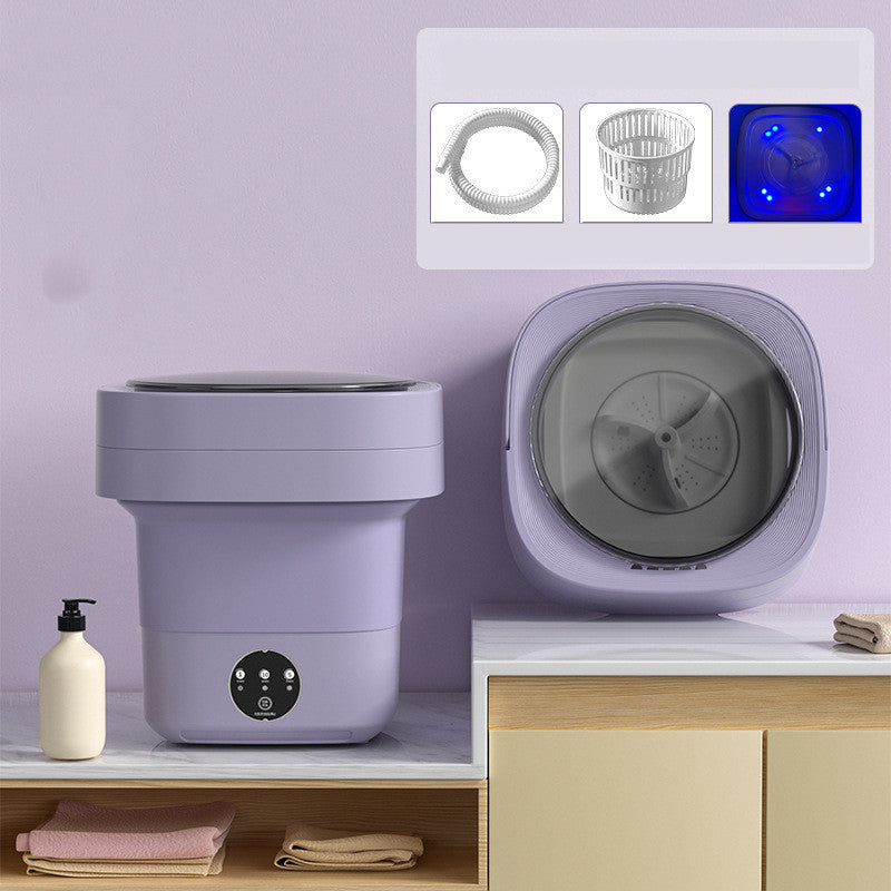 Mini Foldable Washing Machine for Socks Underwear