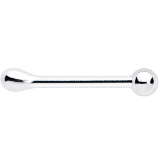 Sterling Silver 1.3mm Ball  Nose Bone