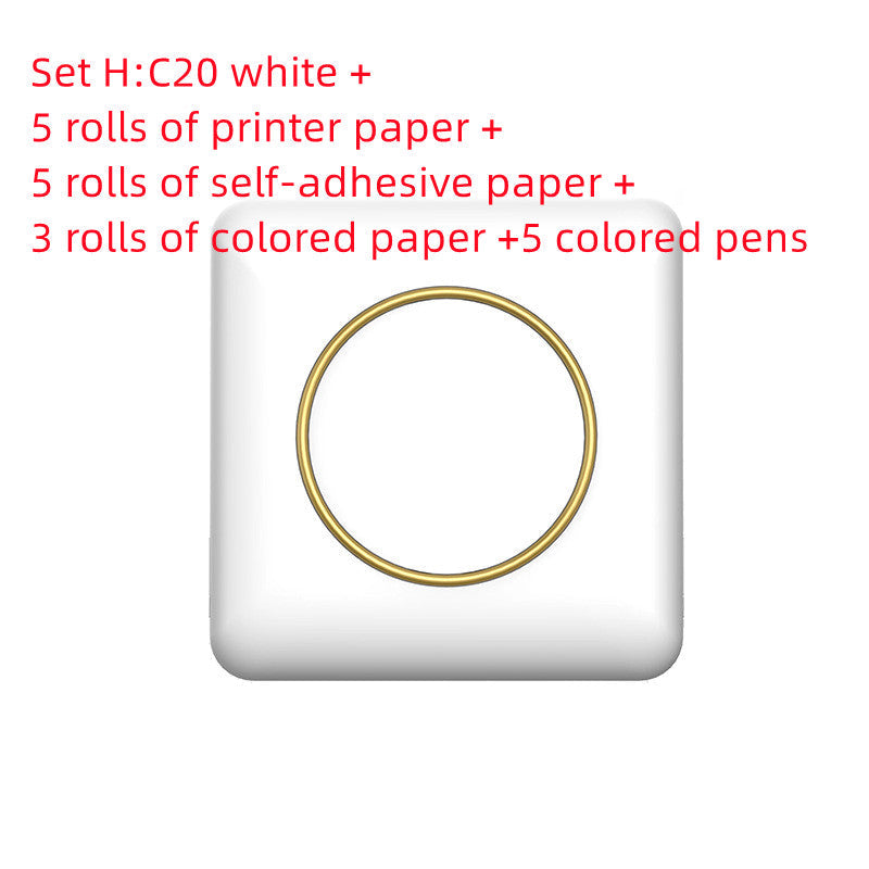 Mini Bluetooth Thermal Label Printer