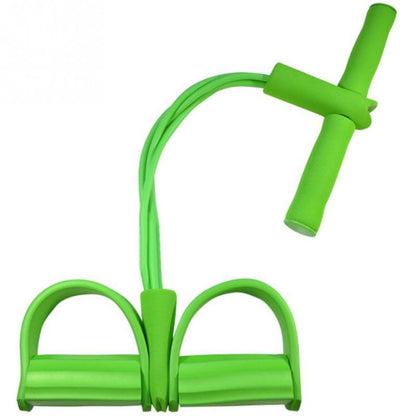 Latex Foot Pedal Resistance Band with Handle