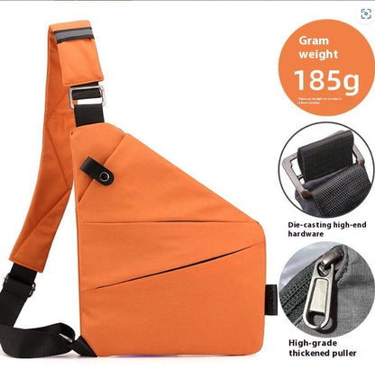 Men's Lightweight Nylon Crossbody Bag