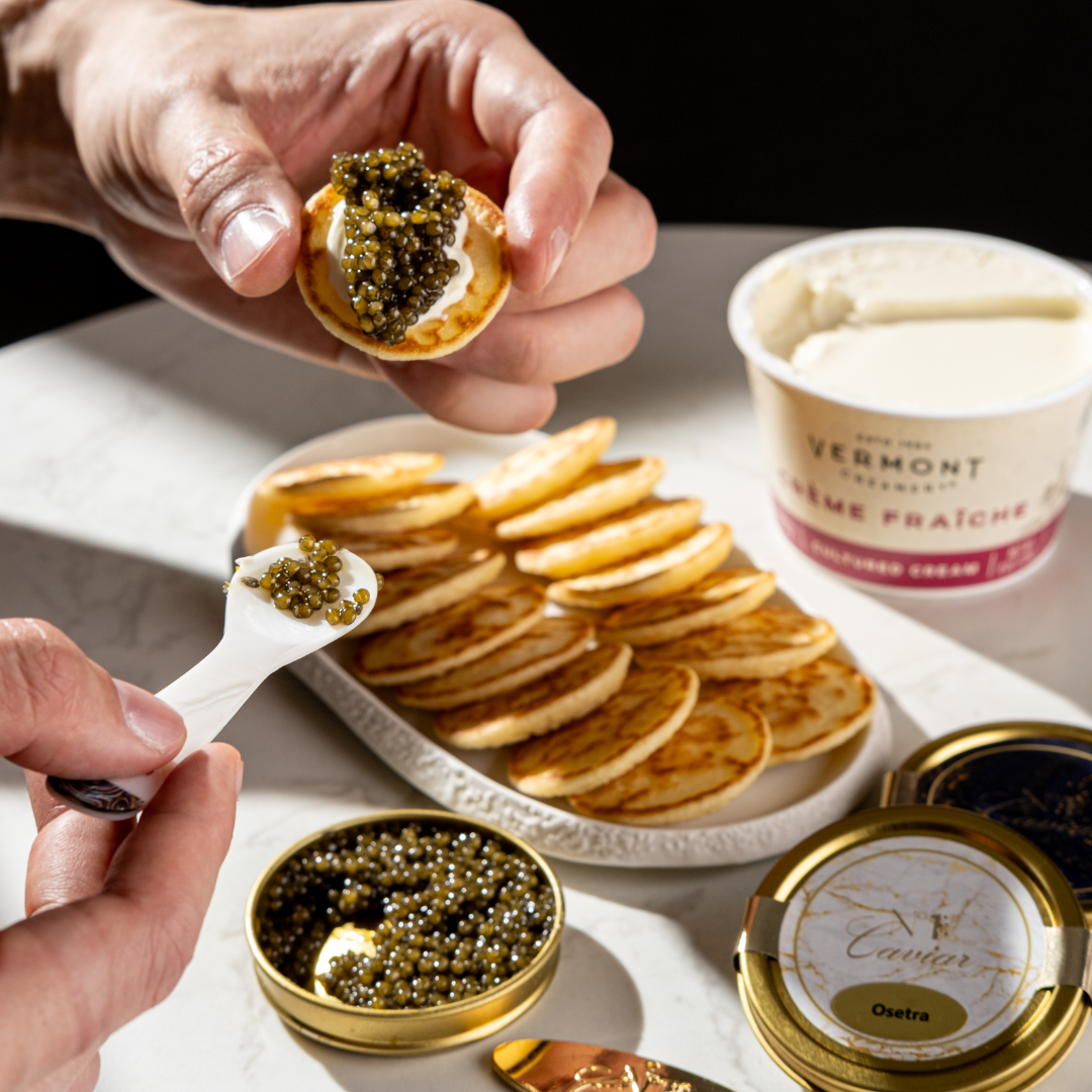 The Complete Caviar Set 125g of Osetra Classic