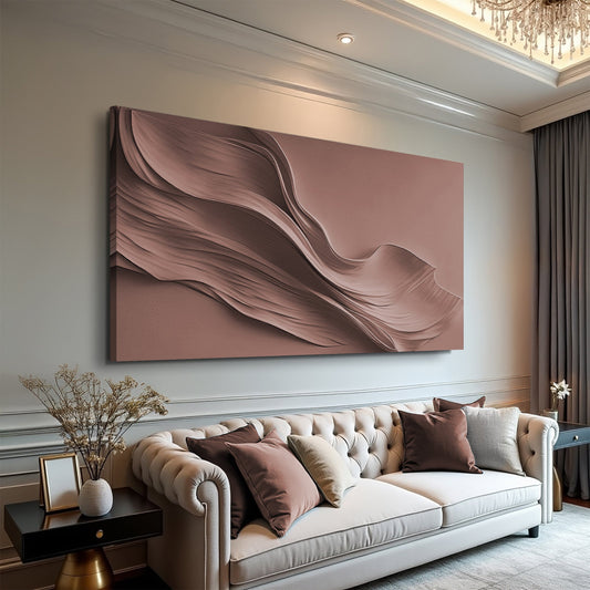 Warm Terracotta Minimalist Wall Art