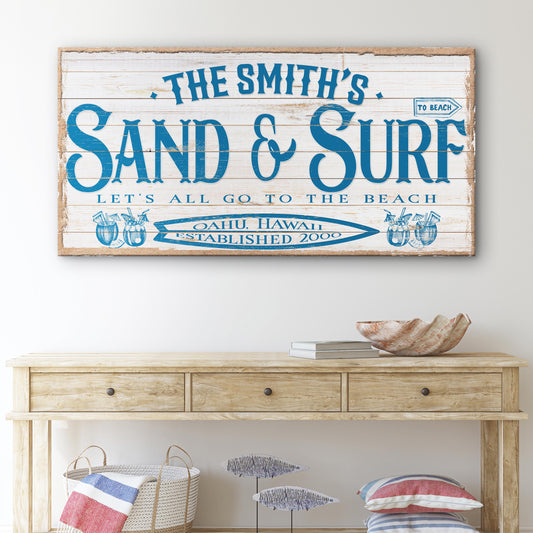 Sand & Surf Sign VIII
