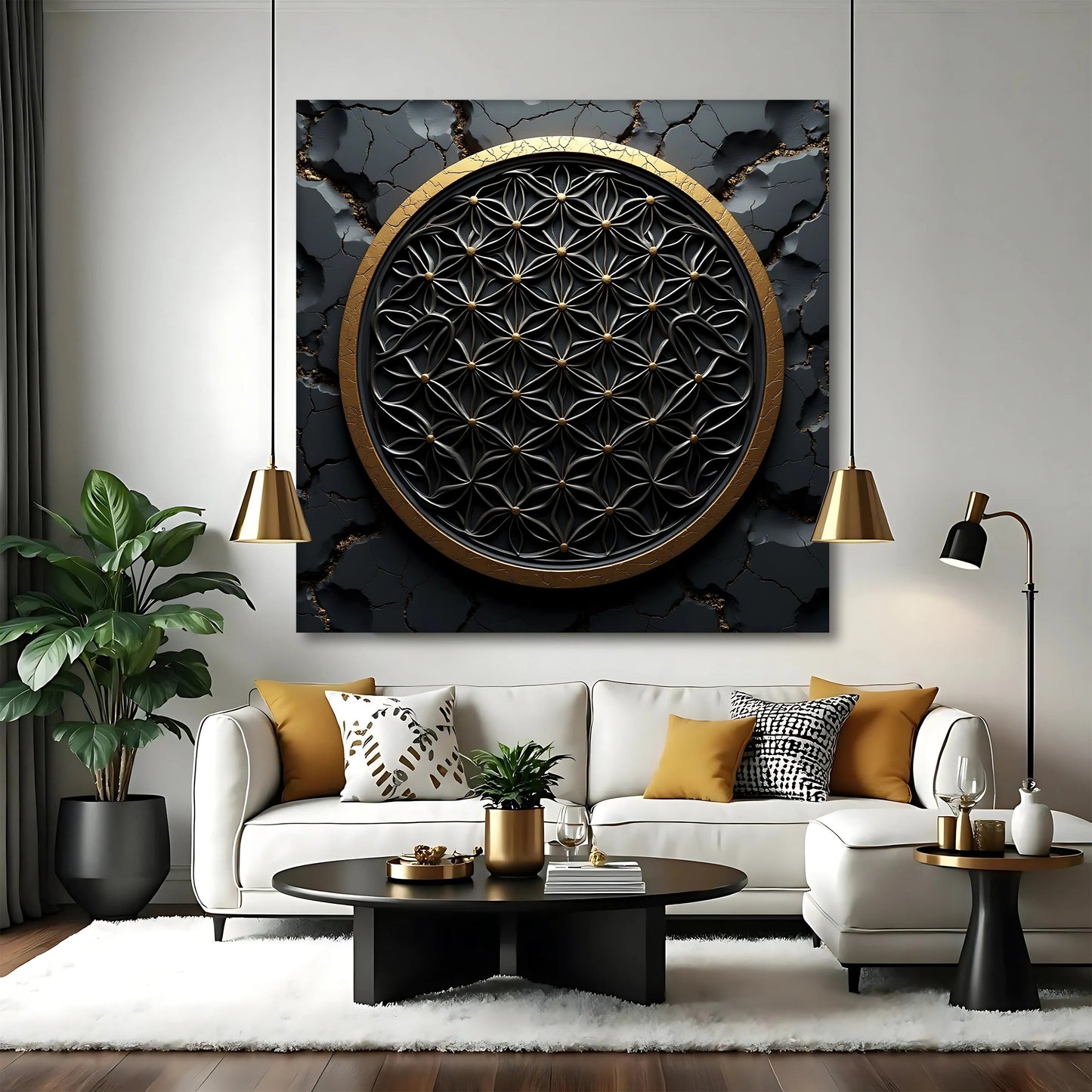 Flower Of Life Wall Art III