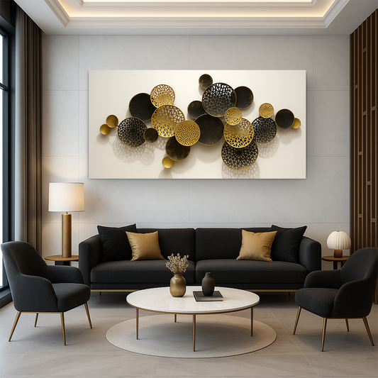 Lotus Leaf Abstract Wall Art V
