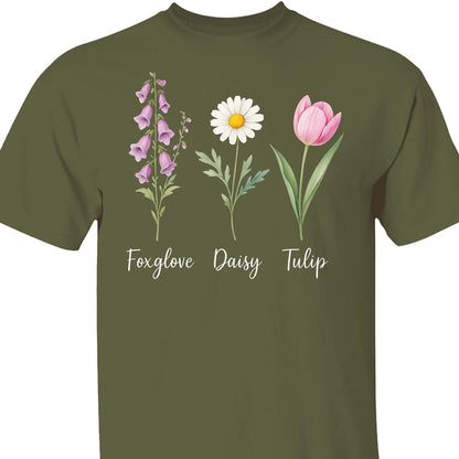 Subtle FDT Shirt – Floral F*ck Donald Trump Tee, Anti MAGA Political T-shirt, Feminist 8647 Anti Trump Gift 682169